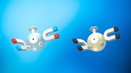 Regular and shiny Magnemite (Image via TPC)